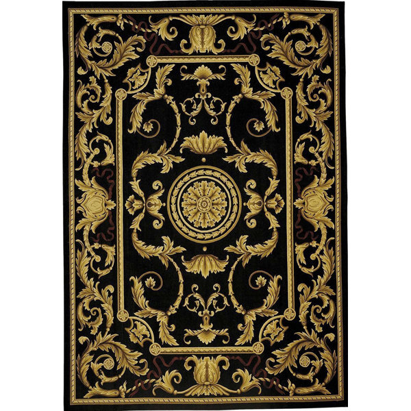 Bokara Rug Co., Inc. HandKnotted HighQuality Black Area Rug Wayfair